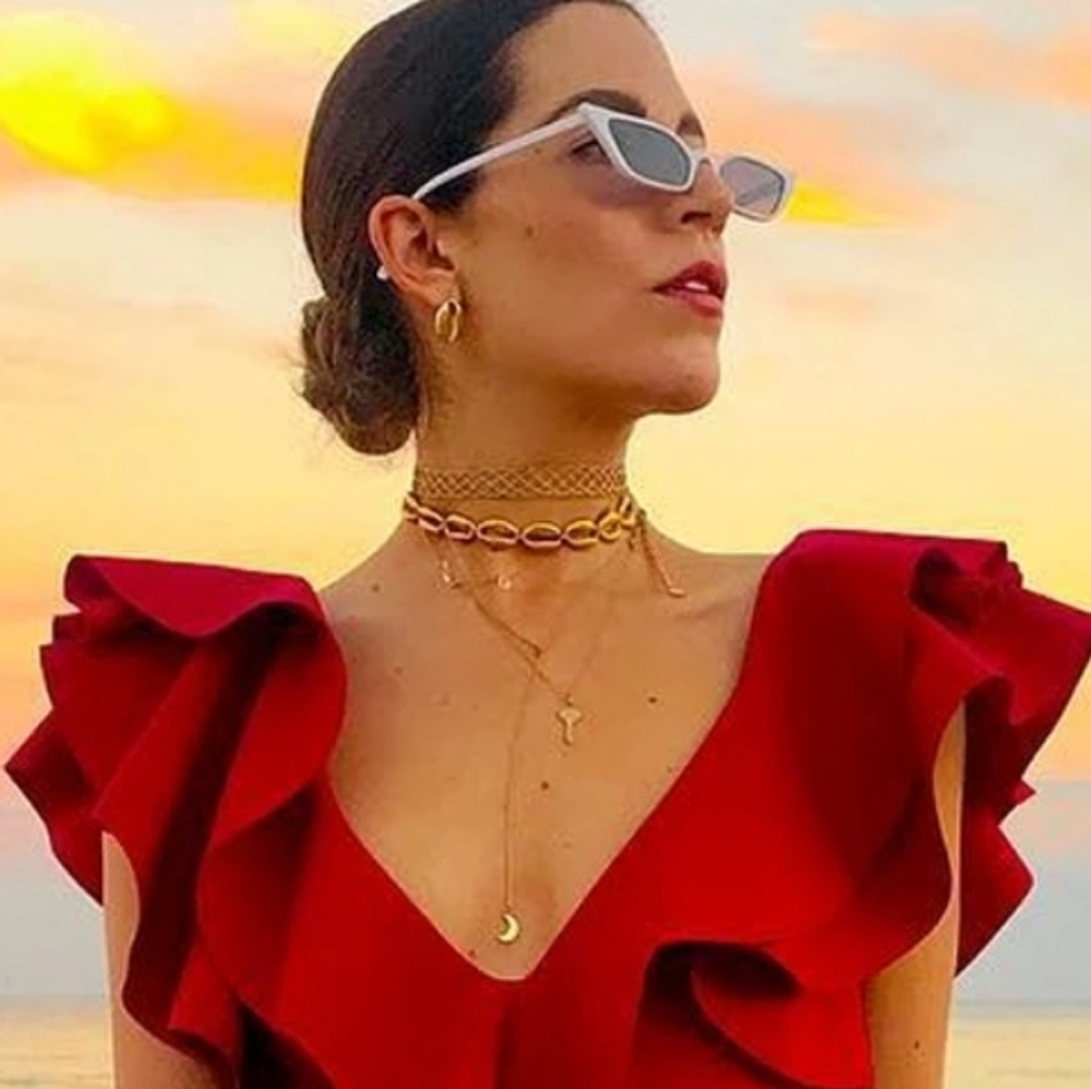 NEW RETRO CAT EYE SUNGLASSES